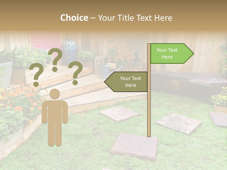 Park Summer Town PowerPoint Template