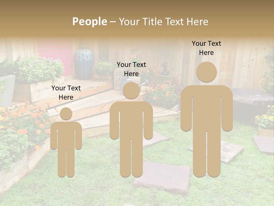 Park Summer Town PowerPoint Template