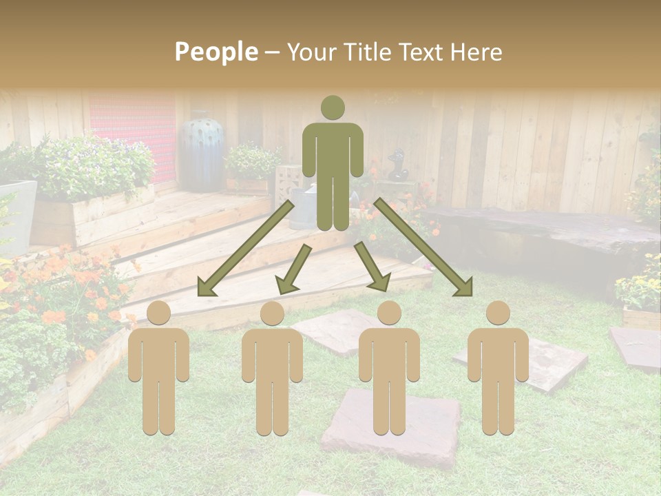 Park Summer Town PowerPoint Template