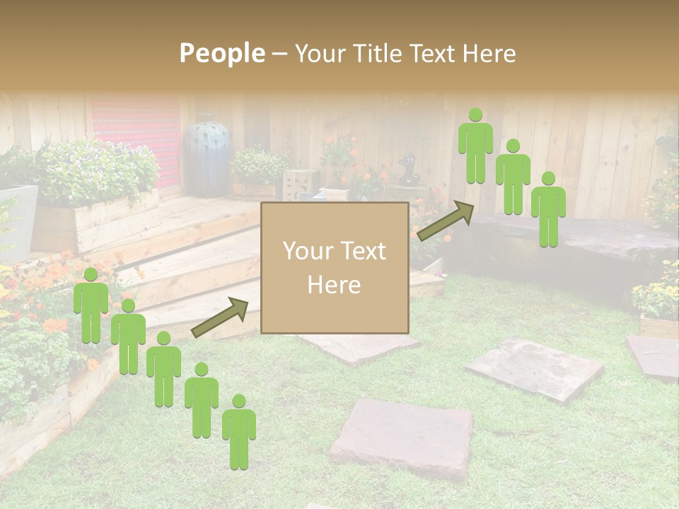 Park Summer Town PowerPoint Template