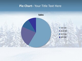 Weather Cold Tree PowerPoint Template