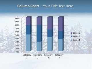 Weather Cold Tree PowerPoint Template