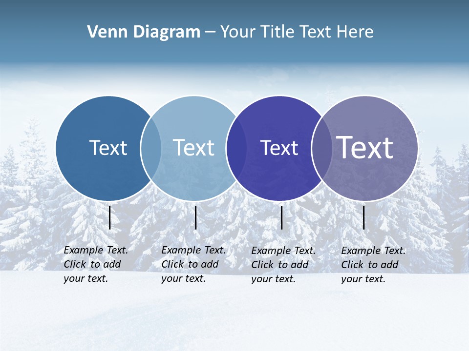 Weather Cold Tree PowerPoint Template