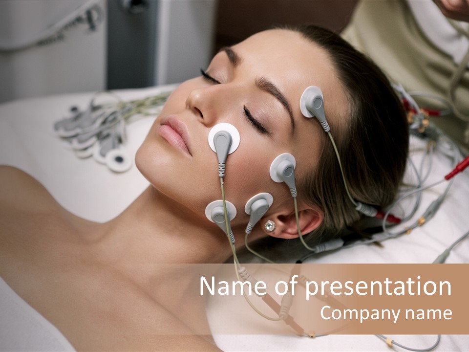 Beauty Spa Machine PowerPoint Template