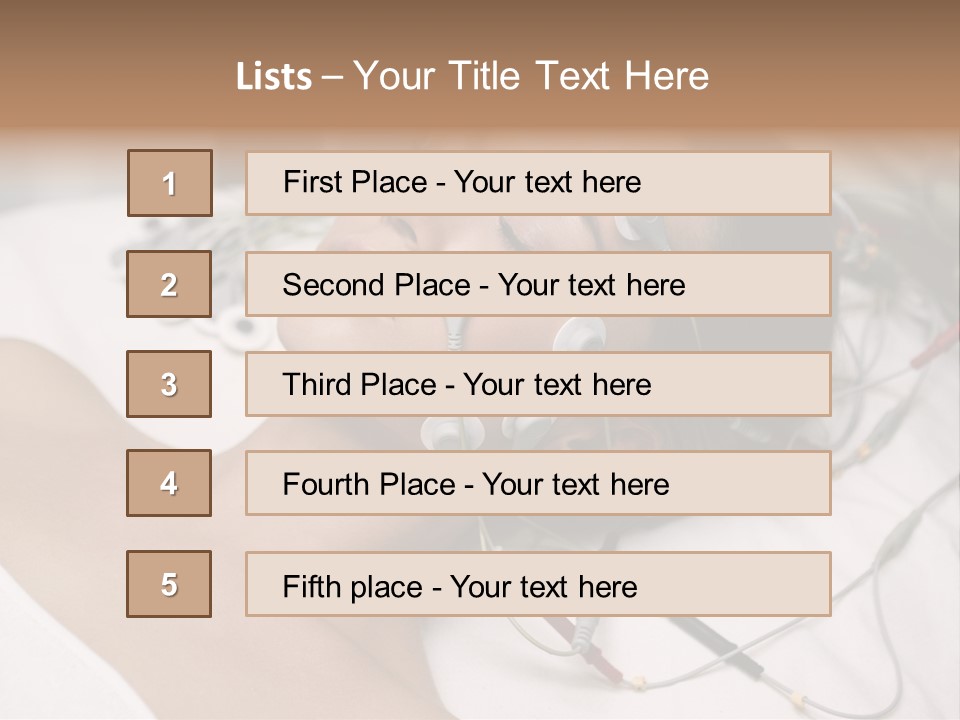 Beauty Spa Machine PowerPoint Template