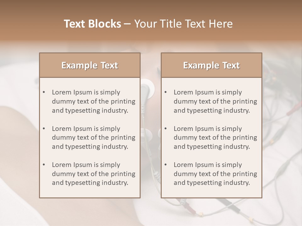 Beauty Spa Machine PowerPoint Template