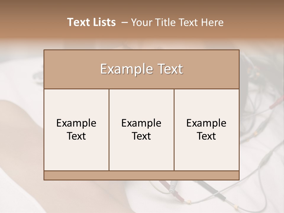 Beauty Spa Machine PowerPoint Template