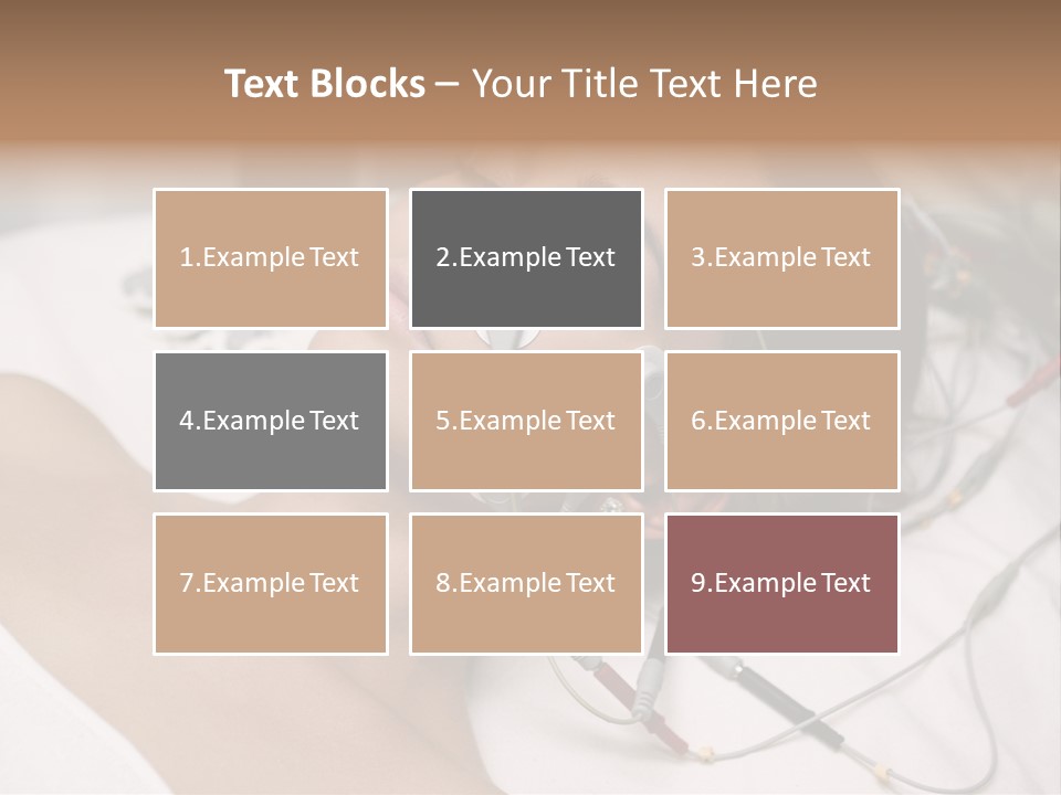 Beauty Spa Machine PowerPoint Template