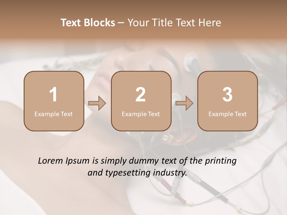 Beauty Spa Machine PowerPoint Template