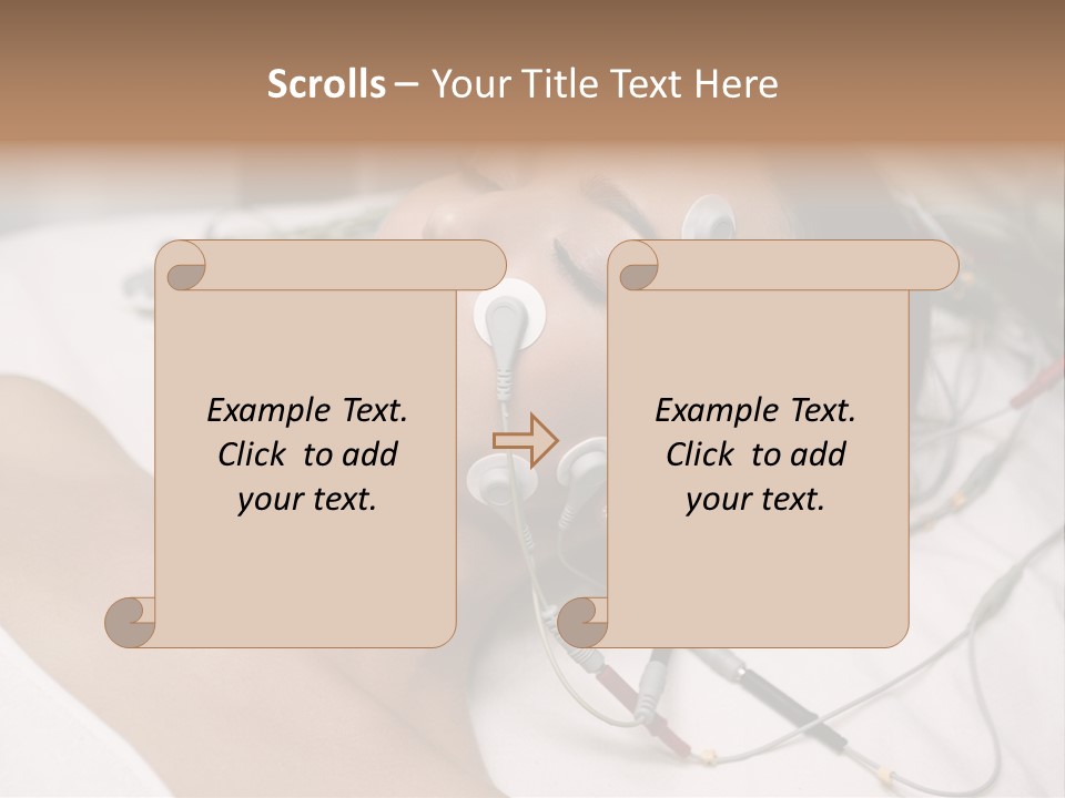 Beauty Spa Machine PowerPoint Template
