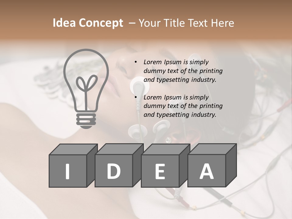 Beauty Spa Machine PowerPoint Template