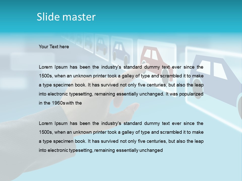 Heart Shape Care  PowerPoint Template