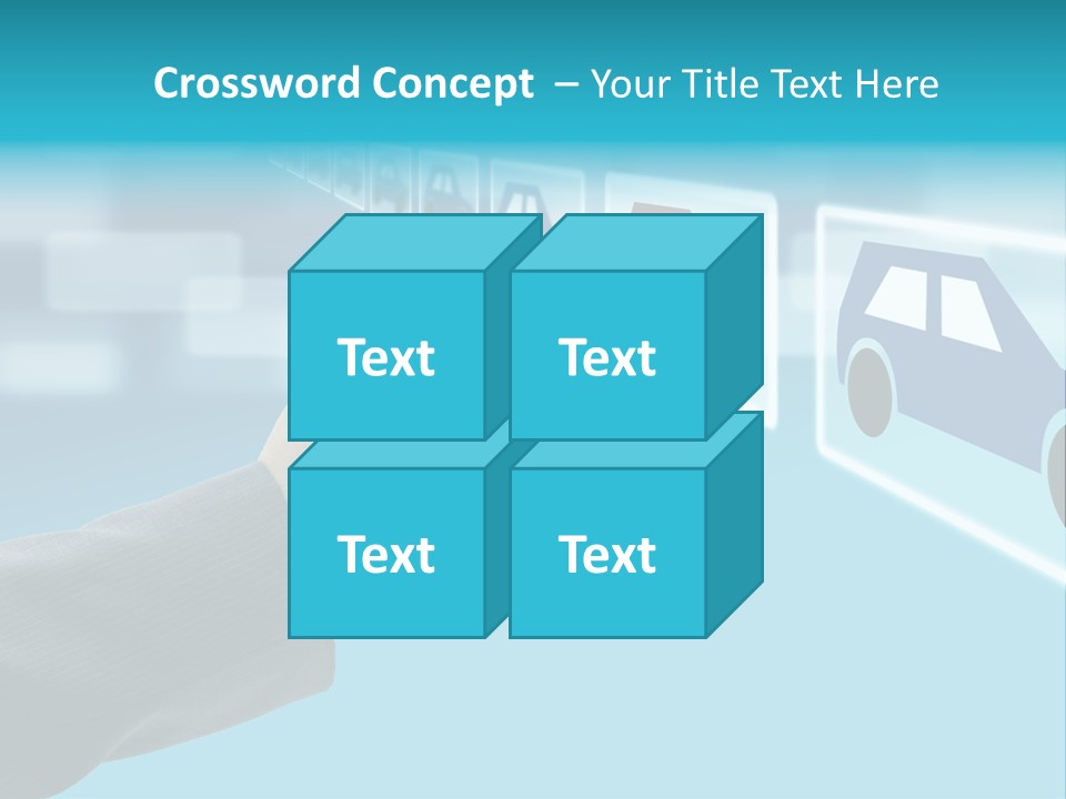 Heart Shape Care  PowerPoint Template