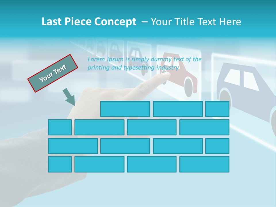 Heart Shape Care  PowerPoint Template