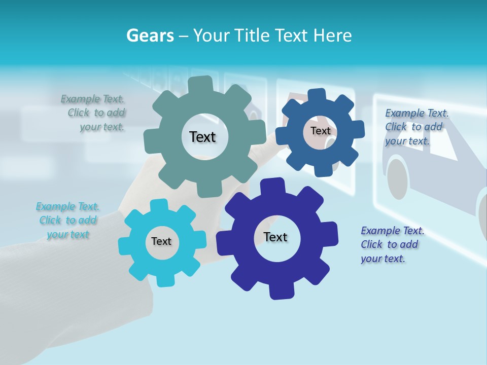 Heart Shape Care  PowerPoint Template