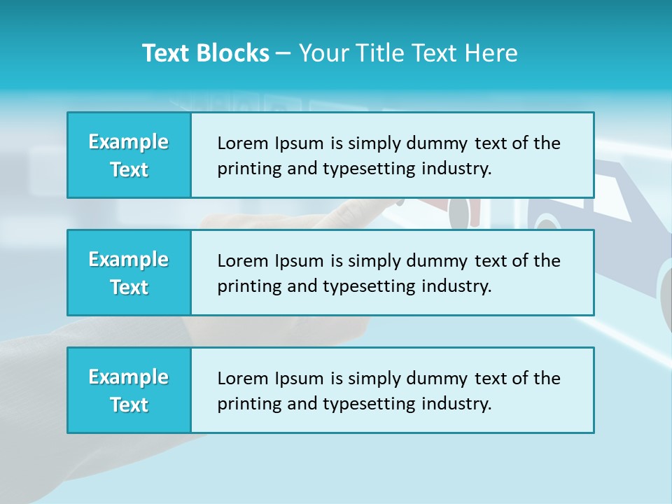 Heart Shape Care  PowerPoint Template