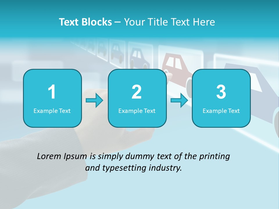 Heart Shape Care  PowerPoint Template