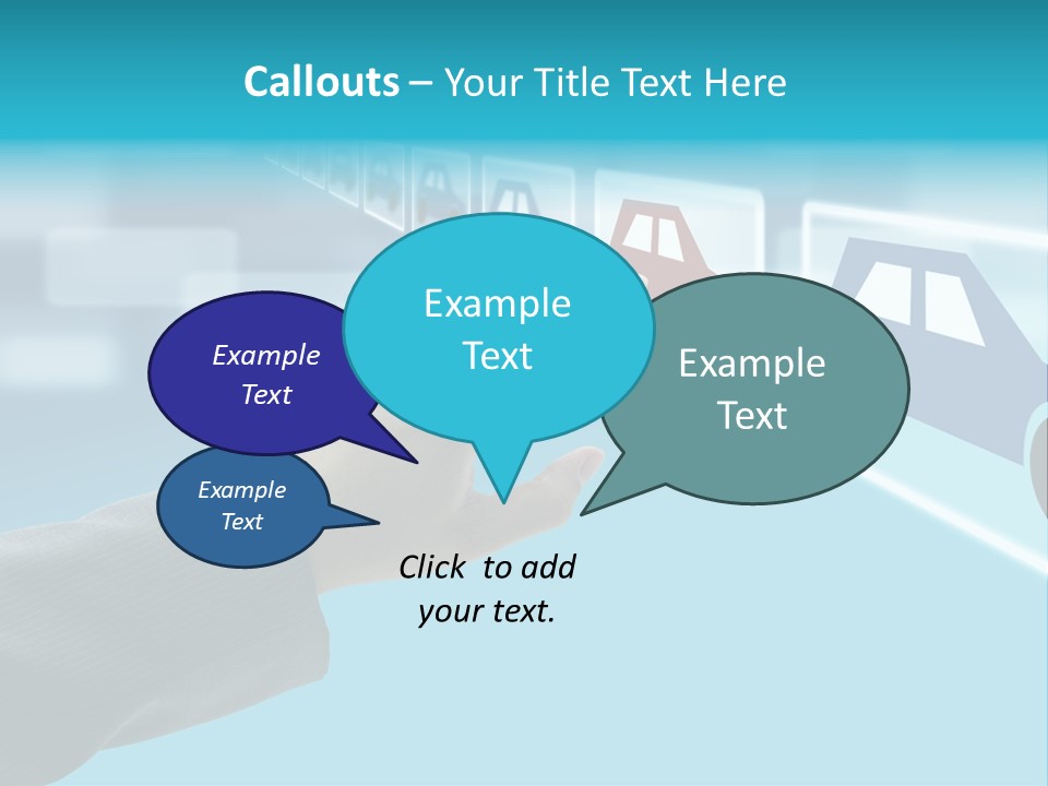 Heart Shape Care  PowerPoint Template