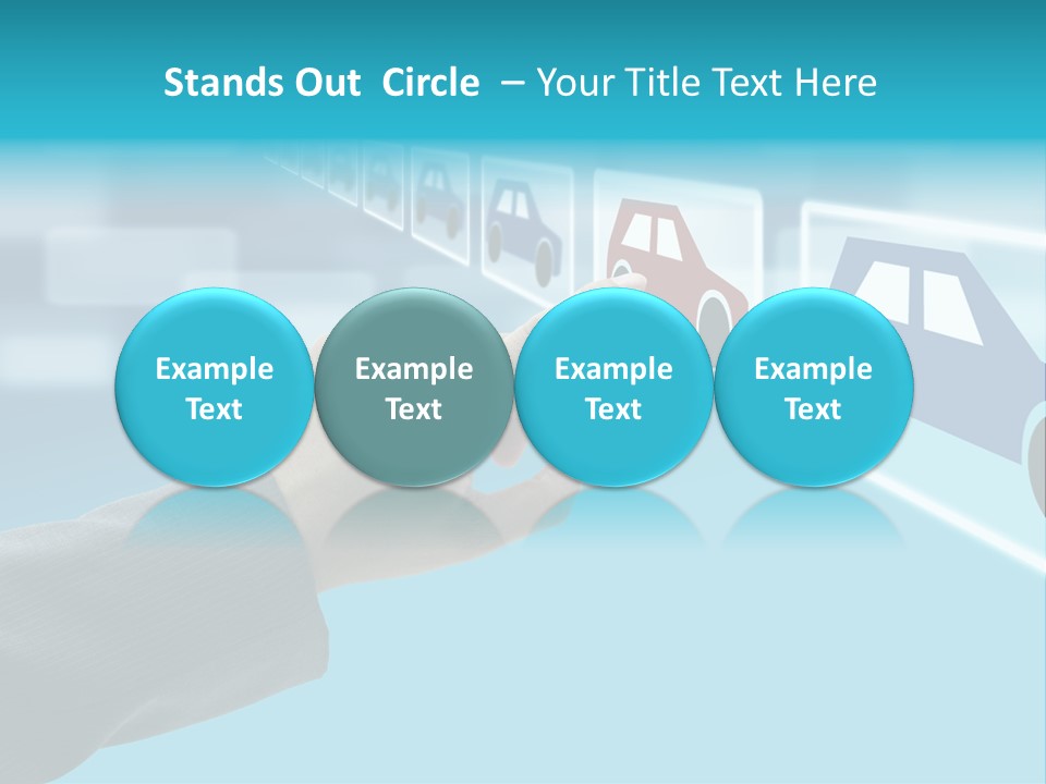 Heart Shape Care  PowerPoint Template