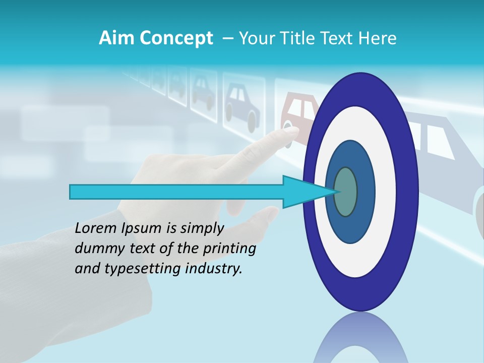 Heart Shape Care  PowerPoint Template