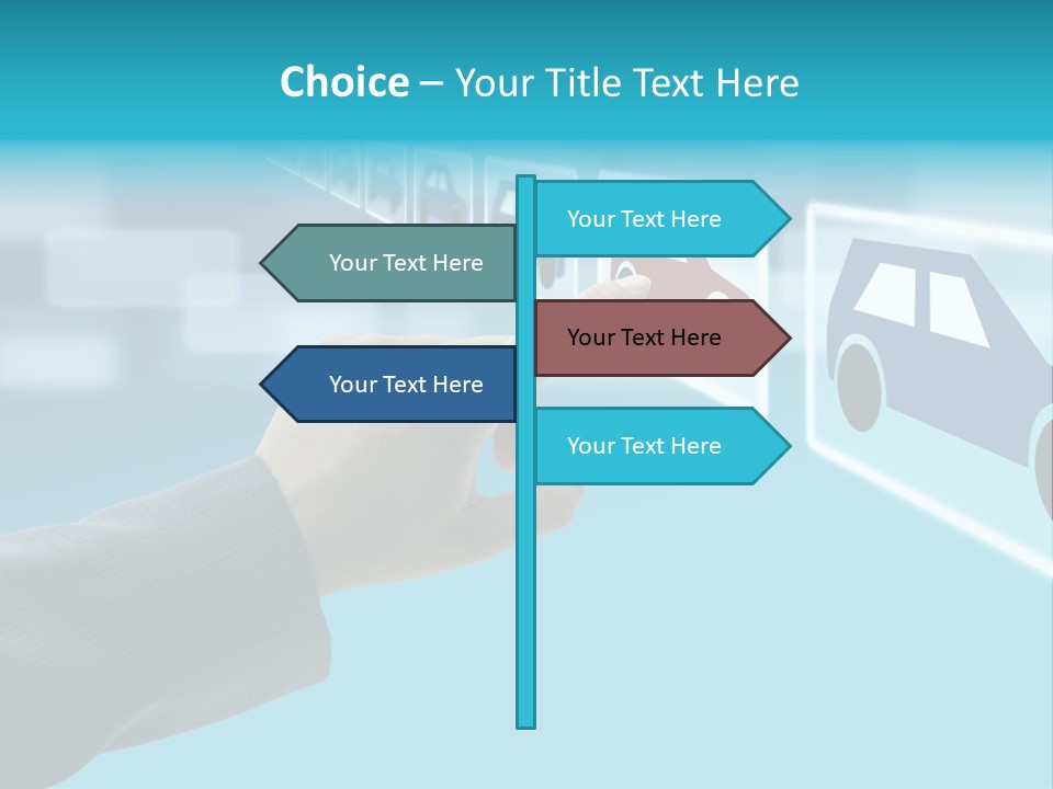 Heart Shape Care  PowerPoint Template