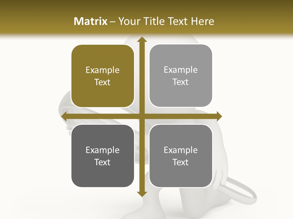 Glass Little Loupe PowerPoint Template