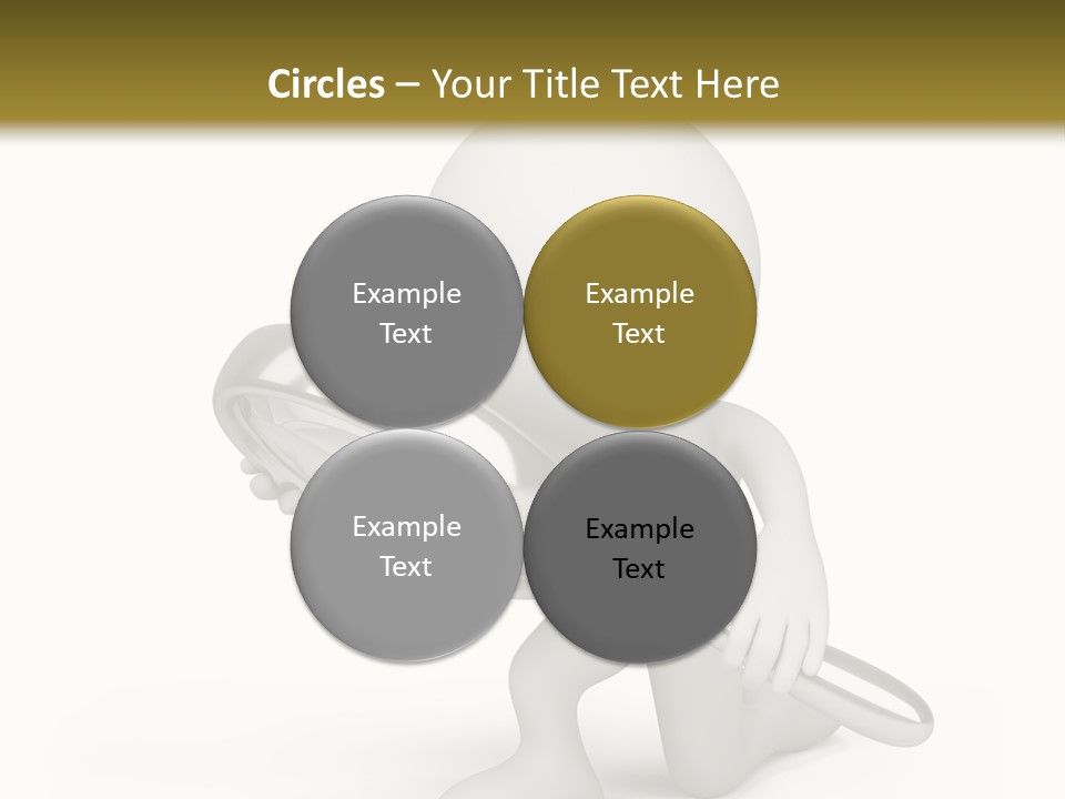 Glass Little Loupe PowerPoint Template