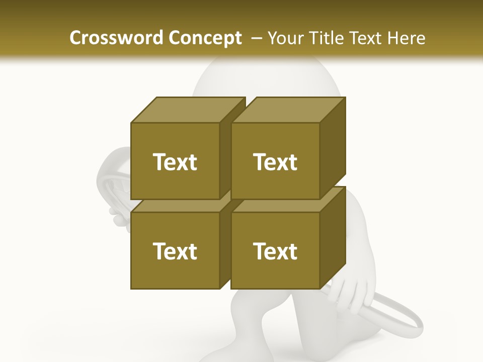 Glass Little Loupe PowerPoint Template