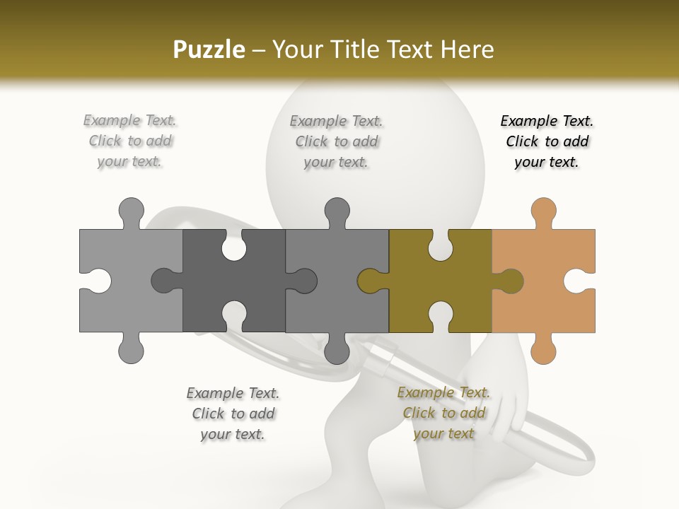 Glass Little Loupe PowerPoint Template