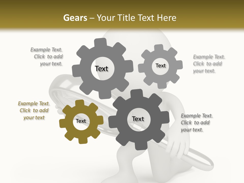 Glass Little Loupe PowerPoint Template