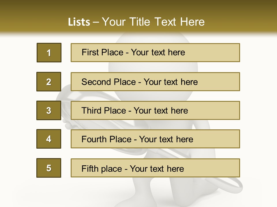 Glass Little Loupe PowerPoint Template