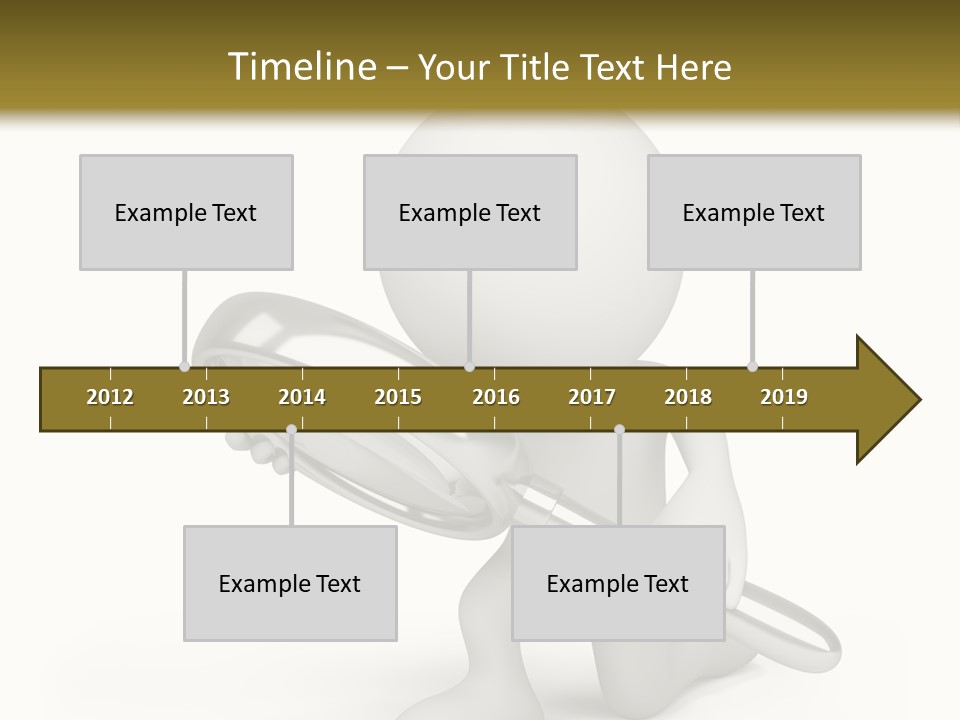 Glass Little Loupe PowerPoint Template