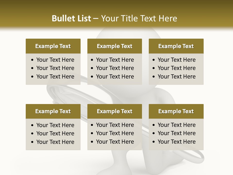 Glass Little Loupe PowerPoint Template