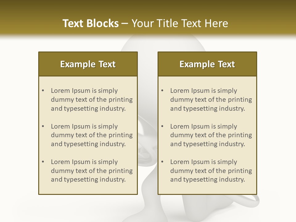 Glass Little Loupe PowerPoint Template