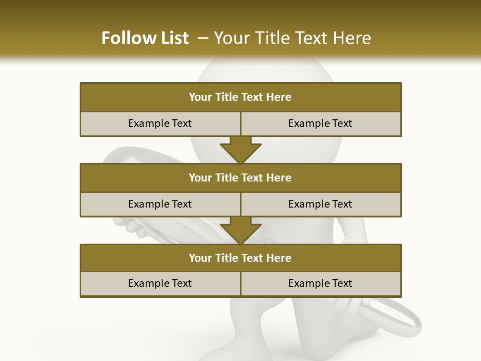 Glass Little Loupe PowerPoint Template