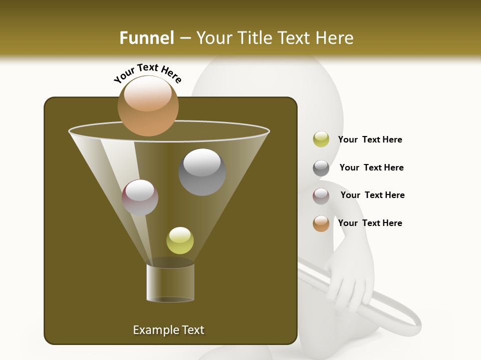 Glass Little Loupe PowerPoint Template