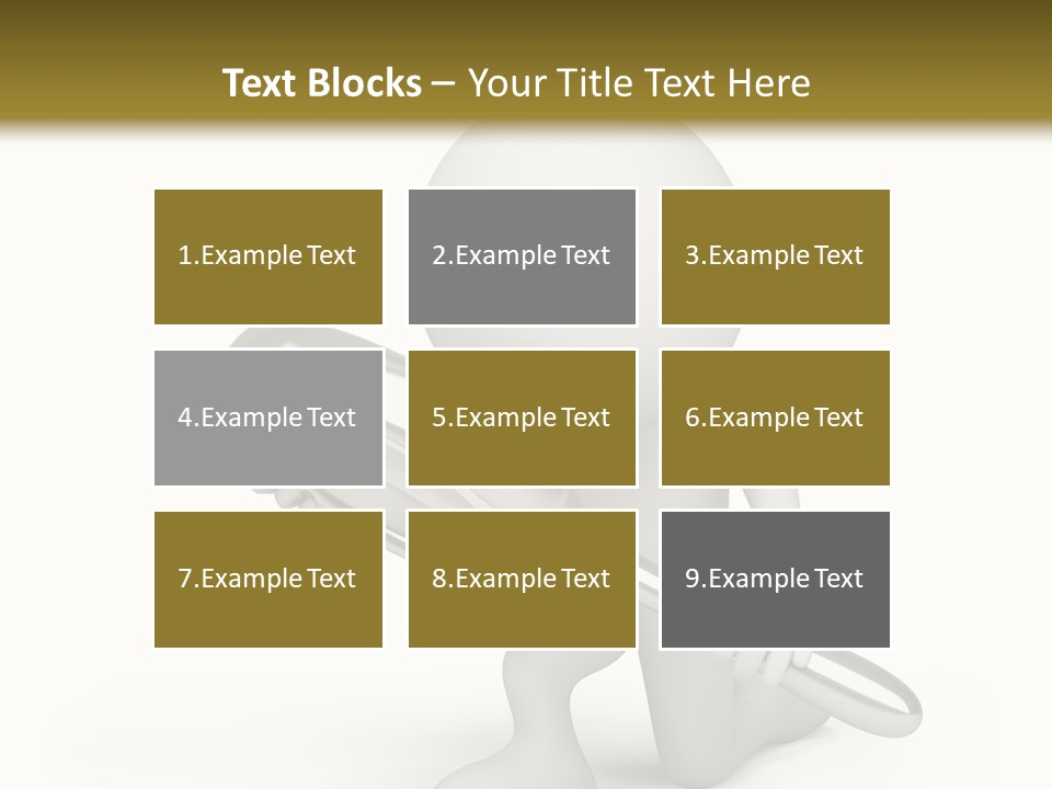 Glass Little Loupe PowerPoint Template
