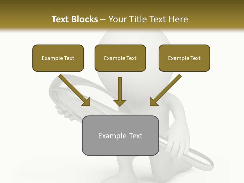 Glass Little Loupe PowerPoint Template