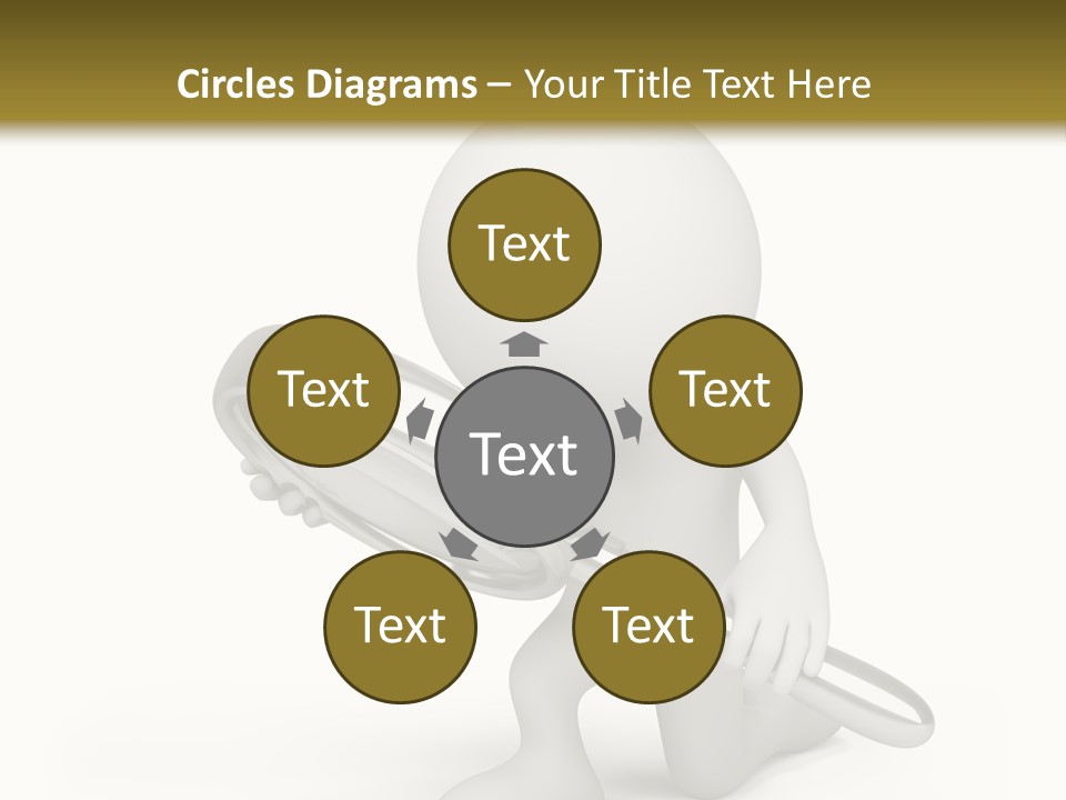 Glass Little Loupe PowerPoint Template