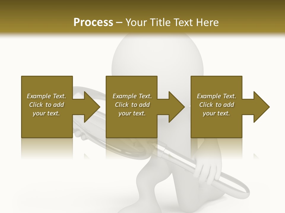Glass Little Loupe PowerPoint Template