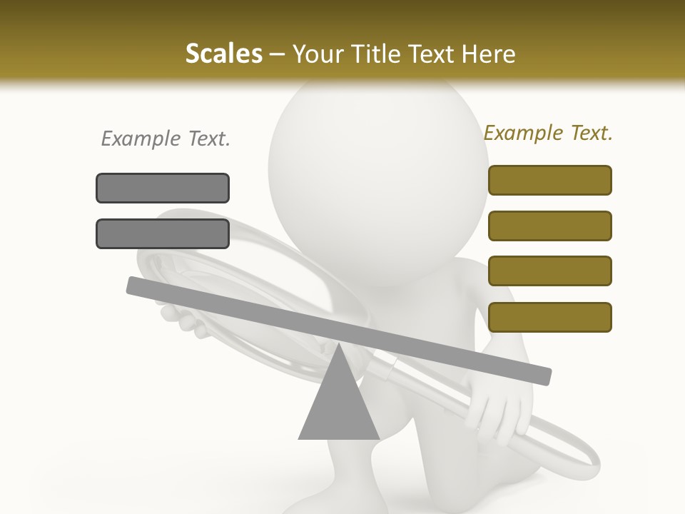 Glass Little Loupe PowerPoint Template