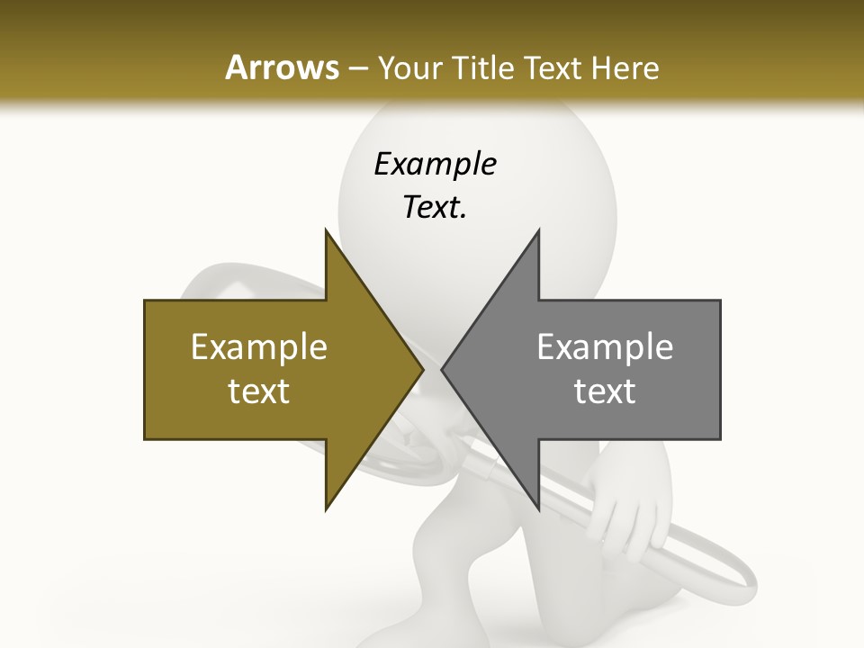 Glass Little Loupe PowerPoint Template