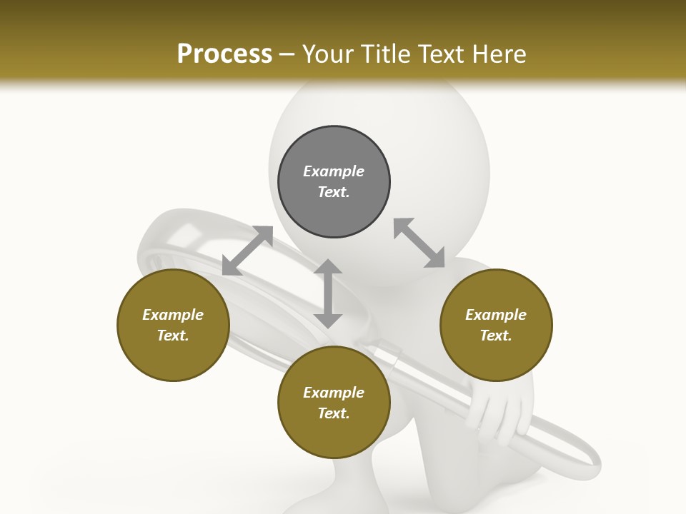 Glass Little Loupe PowerPoint Template