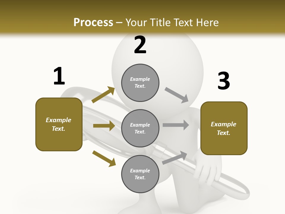 Glass Little Loupe PowerPoint Template