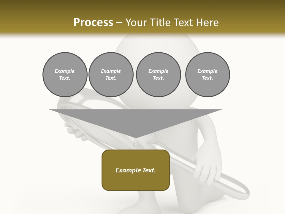 Glass Little Loupe PowerPoint Template