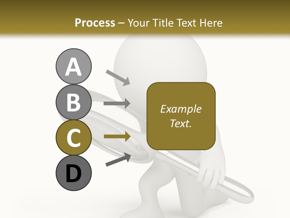 Glass Little Loupe PowerPoint Template
