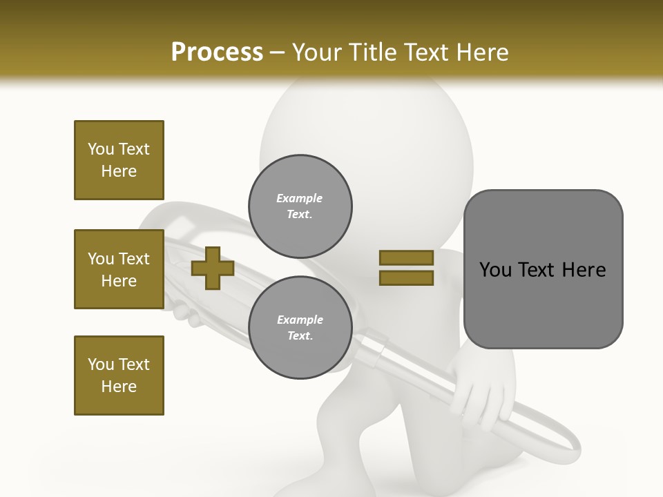 Glass Little Loupe PowerPoint Template