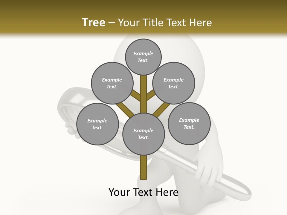 Glass Little Loupe PowerPoint Template