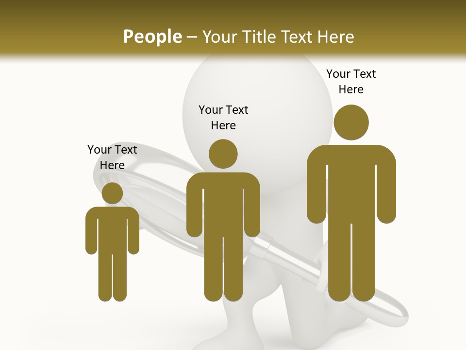 Glass Little Loupe PowerPoint Template