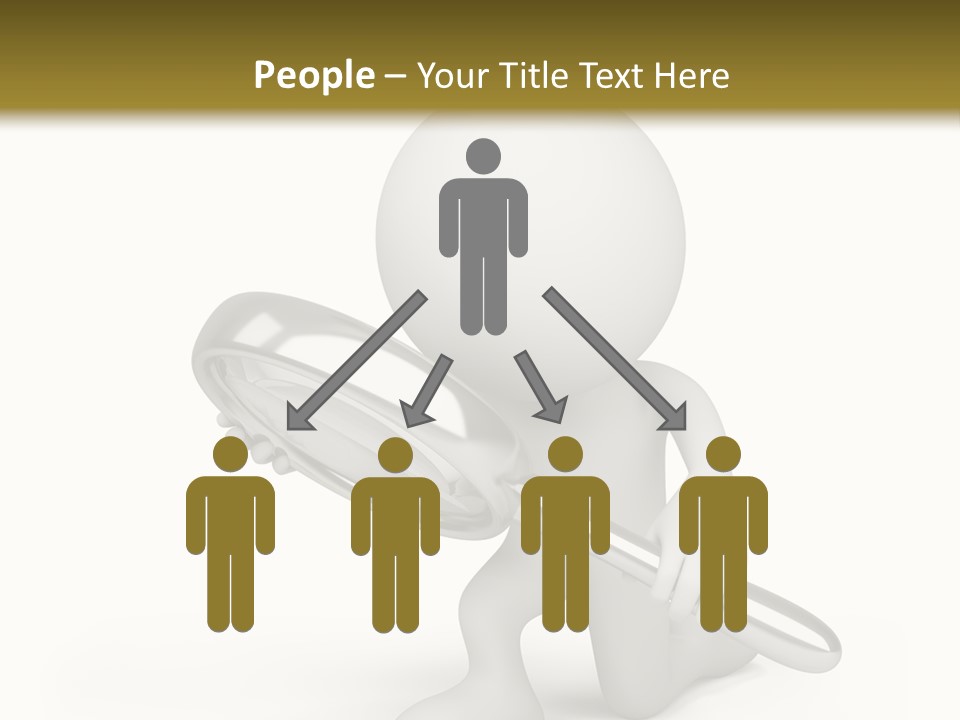 Glass Little Loupe PowerPoint Template